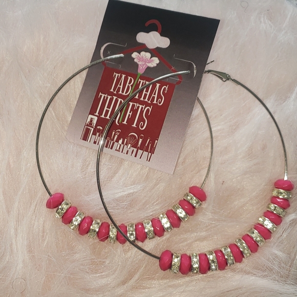 Jewelry - Pink Stone Earrings